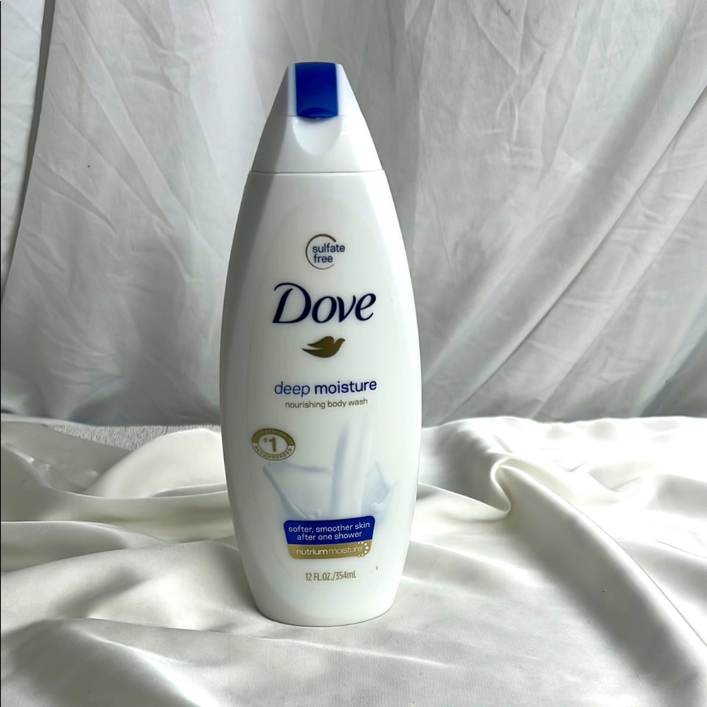 Dove Deep Moisture Nourishing Body Wash Softer Smoother Skin 12 Fl Oz